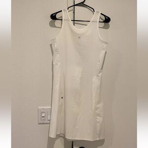 White Nike pleated tennis golf dress